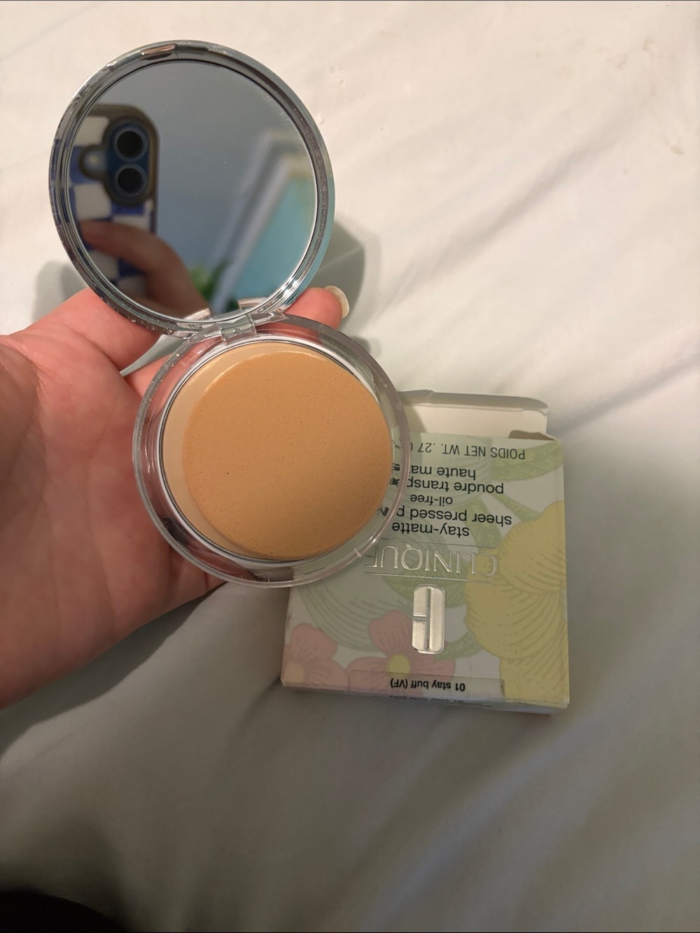 Clinique Pressed Setting Powder Compact - Beige